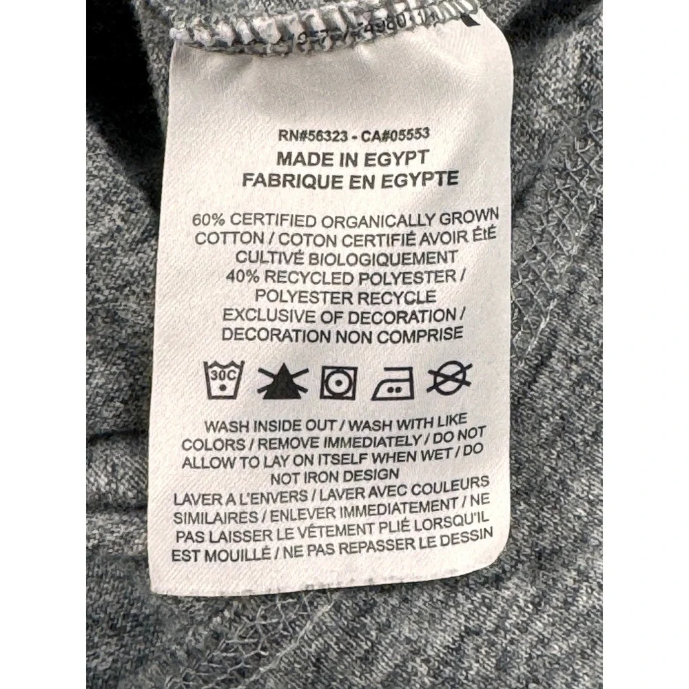 Nike Gym Vintage Full Zip Hoodie‎ Heather Gray Just Do It Womens Small Athletic